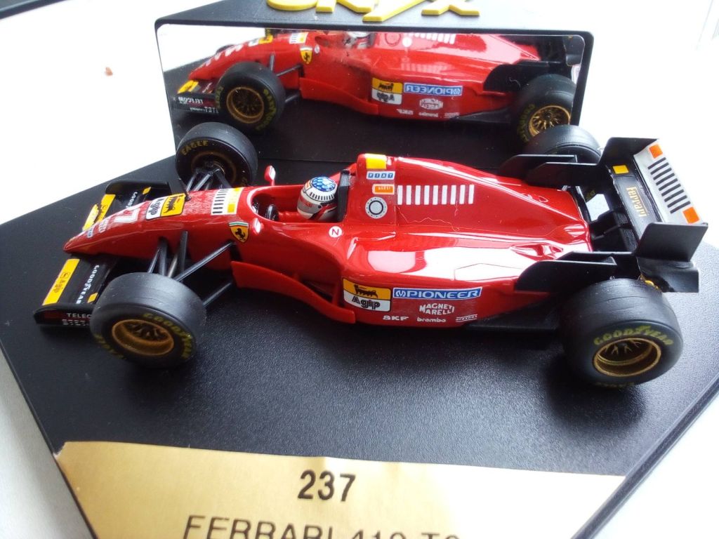 ONYX F1 FERRARI 412 T2 Jean ALESI PIONEER #27 1/43 - фото фото фото 4