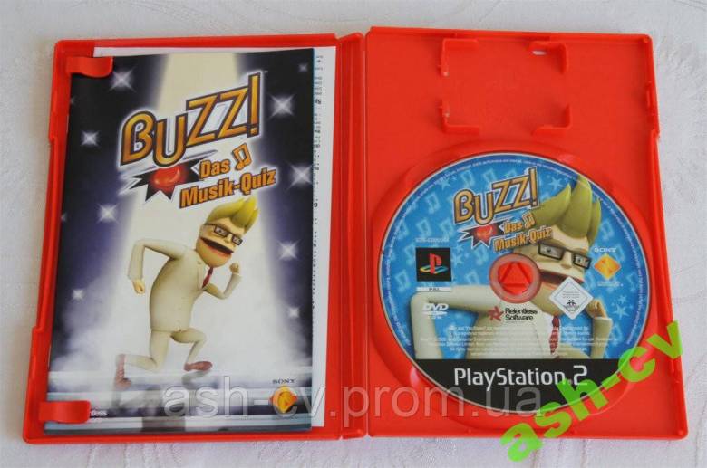 Диск Playstation 2 - BUZZ Das Musik-Quiz - фото фото фото 2