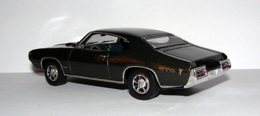 1968 Pontiac GTO Hardtop Coupe  (ERTL) масштаб 1:43 - фото фото фото 6