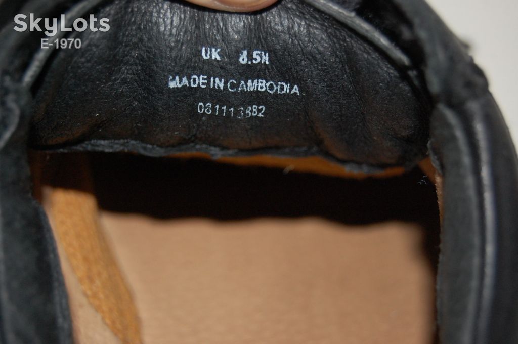 Туфли мокасины CLARKS р.43-44 original CAMBODIA - фото фото фото 7
