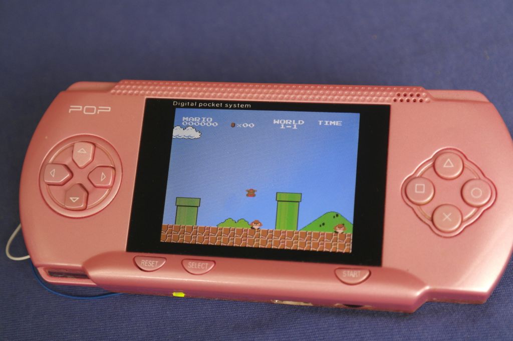 Игровая консоль POP Digital Pocket System 8 BIT 1000 in 1 - фото фото фото 1