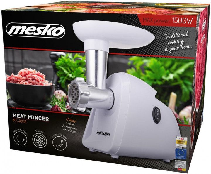 Мясорубка Mesko MS 4809 1500 Вт - фото фото фото 7