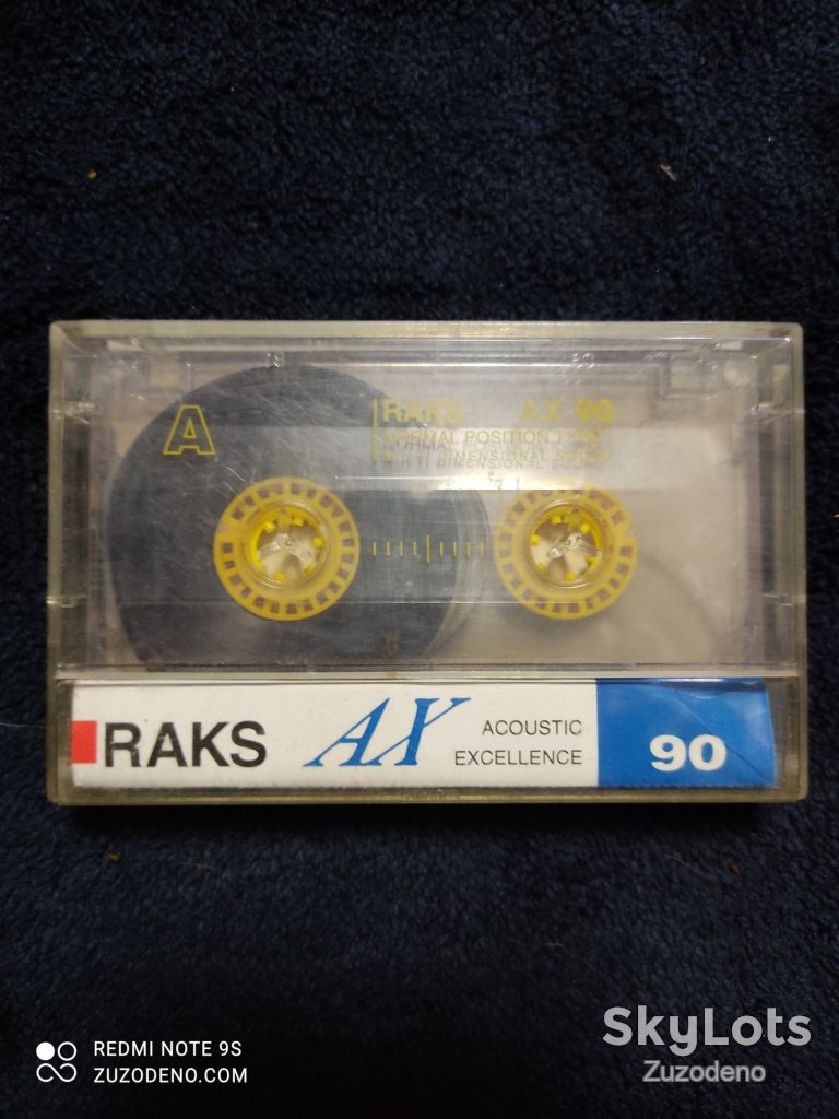 Б/У Аудио кассета RAKS AX 90 - фото фото фото 0