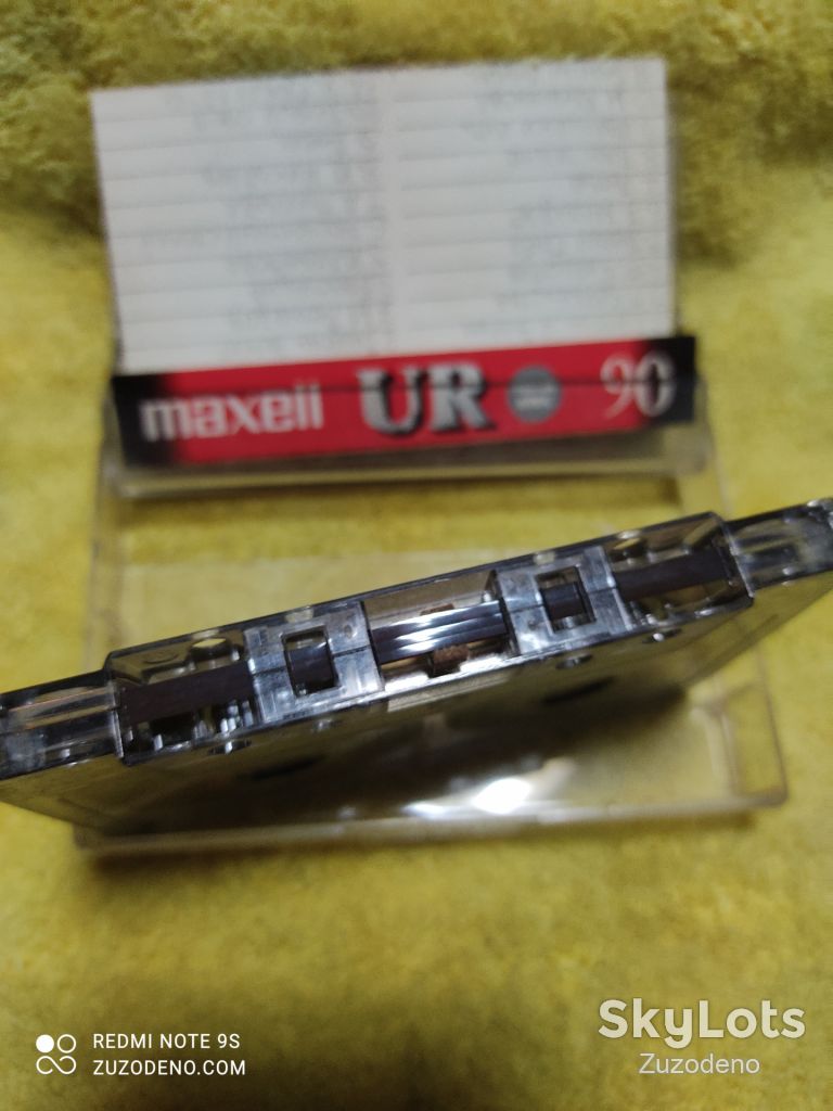 Б/У Аудио кассета MAXELL UR 90 - фото фото фото 5