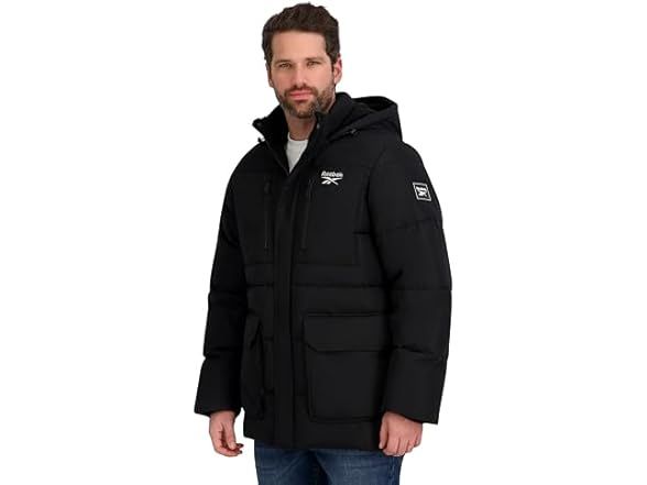 Зимняя куртка Reebok Heavyweight Jacket Оригинал Сша - фото фото фото 4