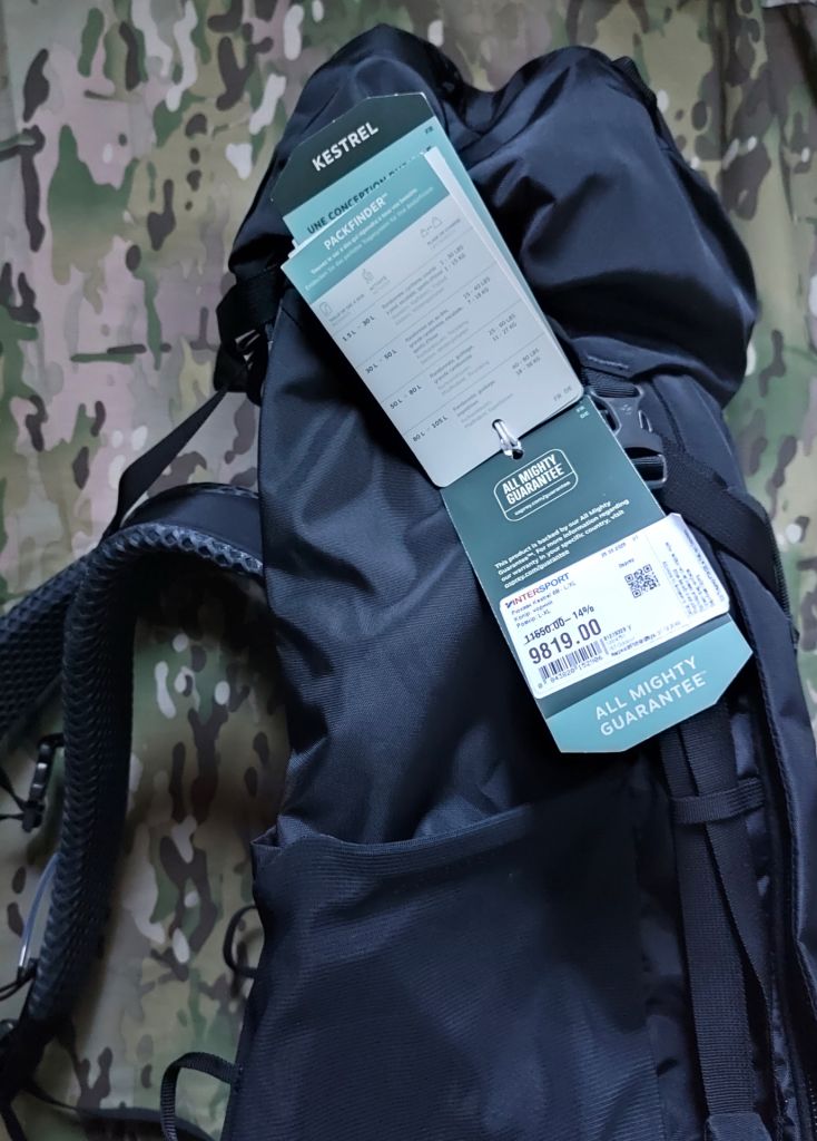 Рюкзак Osprey Kestrel 68 L/XL           (Black) - фото фото фото 3