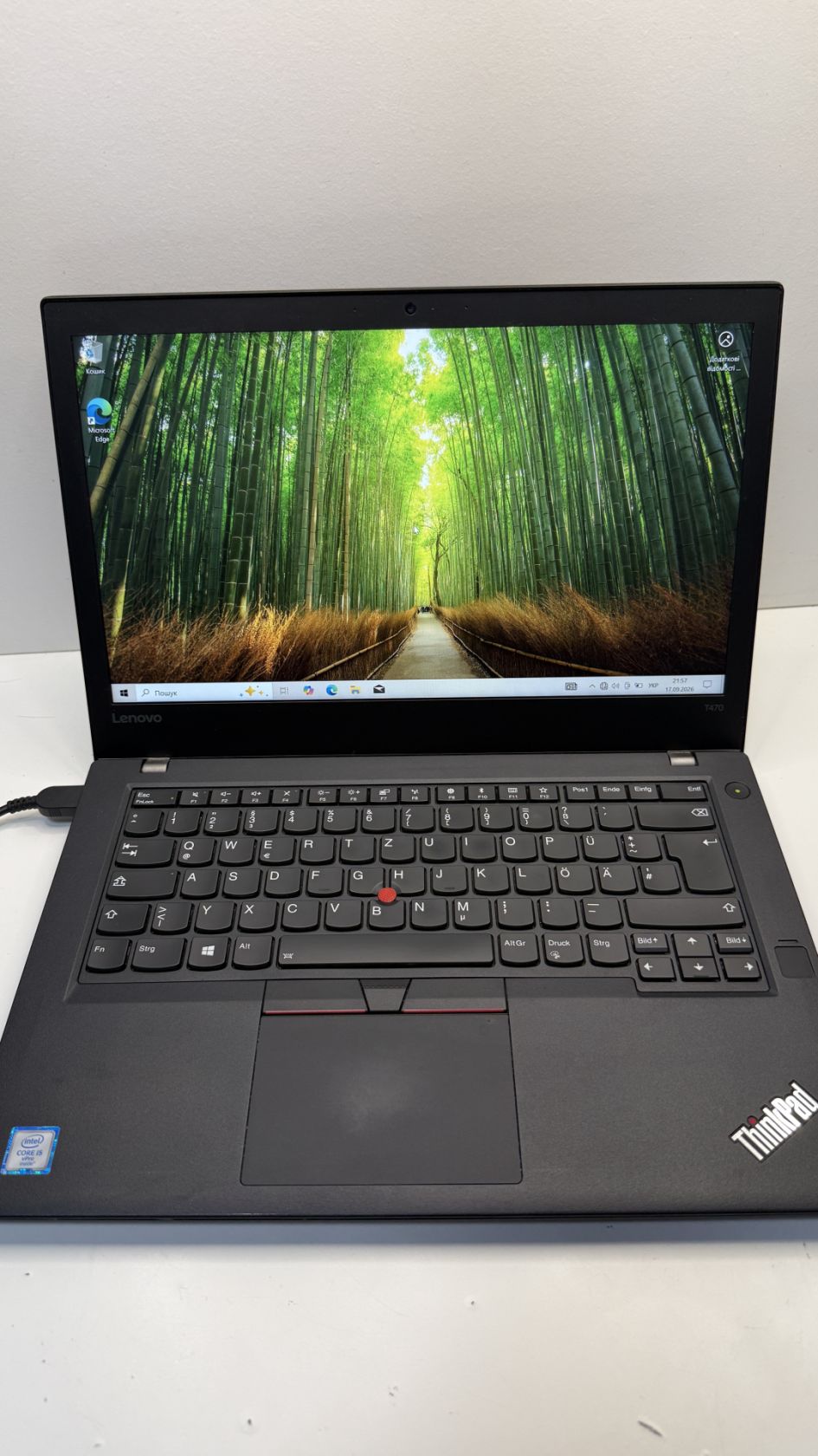 Ноутбук Lenovo T470 Intel Core i5-6300U SSD-256GB DDR4-8GB  ID-00427 - фото фото фото 0