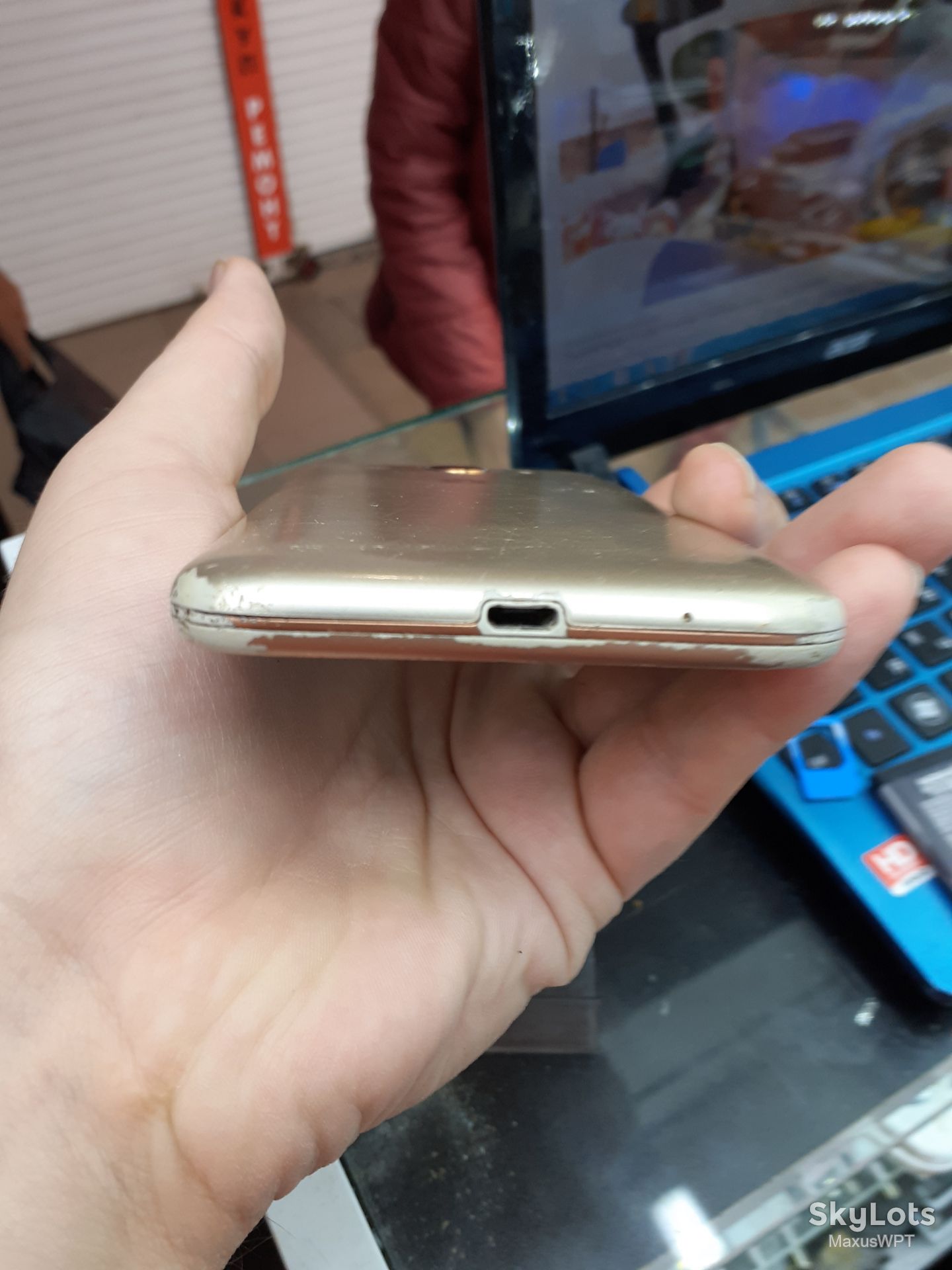 #340 Sklad Huawei Y3 2017 Gold CRO-U00 - фото фото фото 4