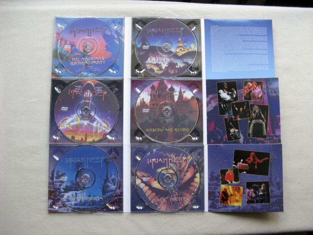 DVD Uriah Heep. The Complect Video Collection. Vol.1-3. 6 DVD. - фото фото фото 2