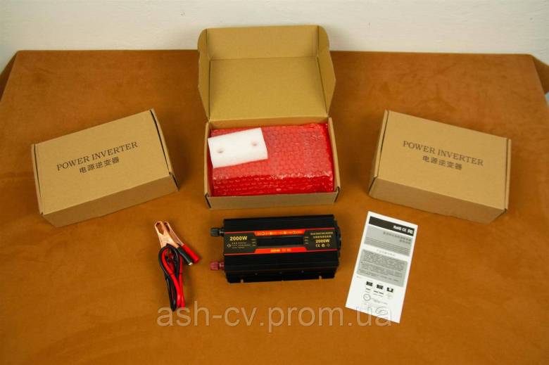 Інвертор, 12V, 220V, Sine Wave, Inverter, 550W - фото фото фото 4