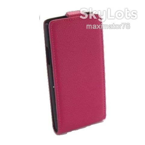 ЧЕХОЛ-КНИЖКА CASE SONY XPERIA S LT26i розовый - фото фото фото 1