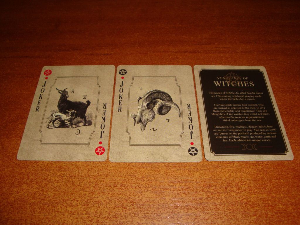 Игральные карты Vengeance of Witches        (Месть ведьм). - фото фото фото 4