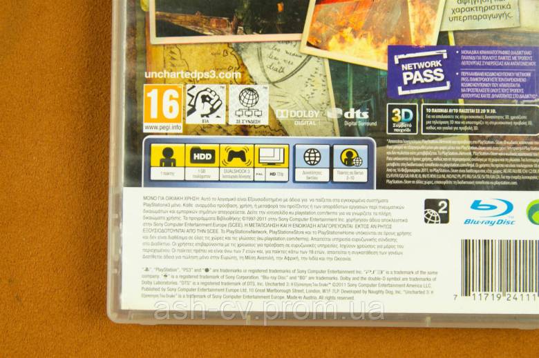 Диск Playstation 3 - Uncharted 3 - фото фото фото 4