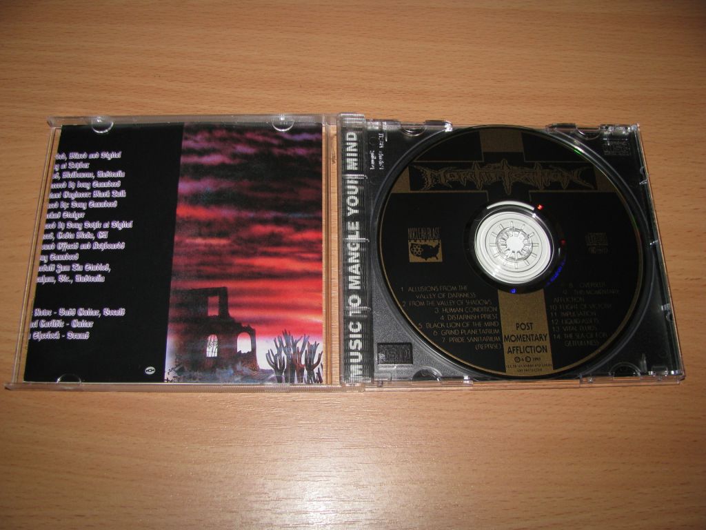 MORTIFICATION - Post Momentary Affliction    (1993 Nuclear Blast 1st press,USA) - фото фото фото 1