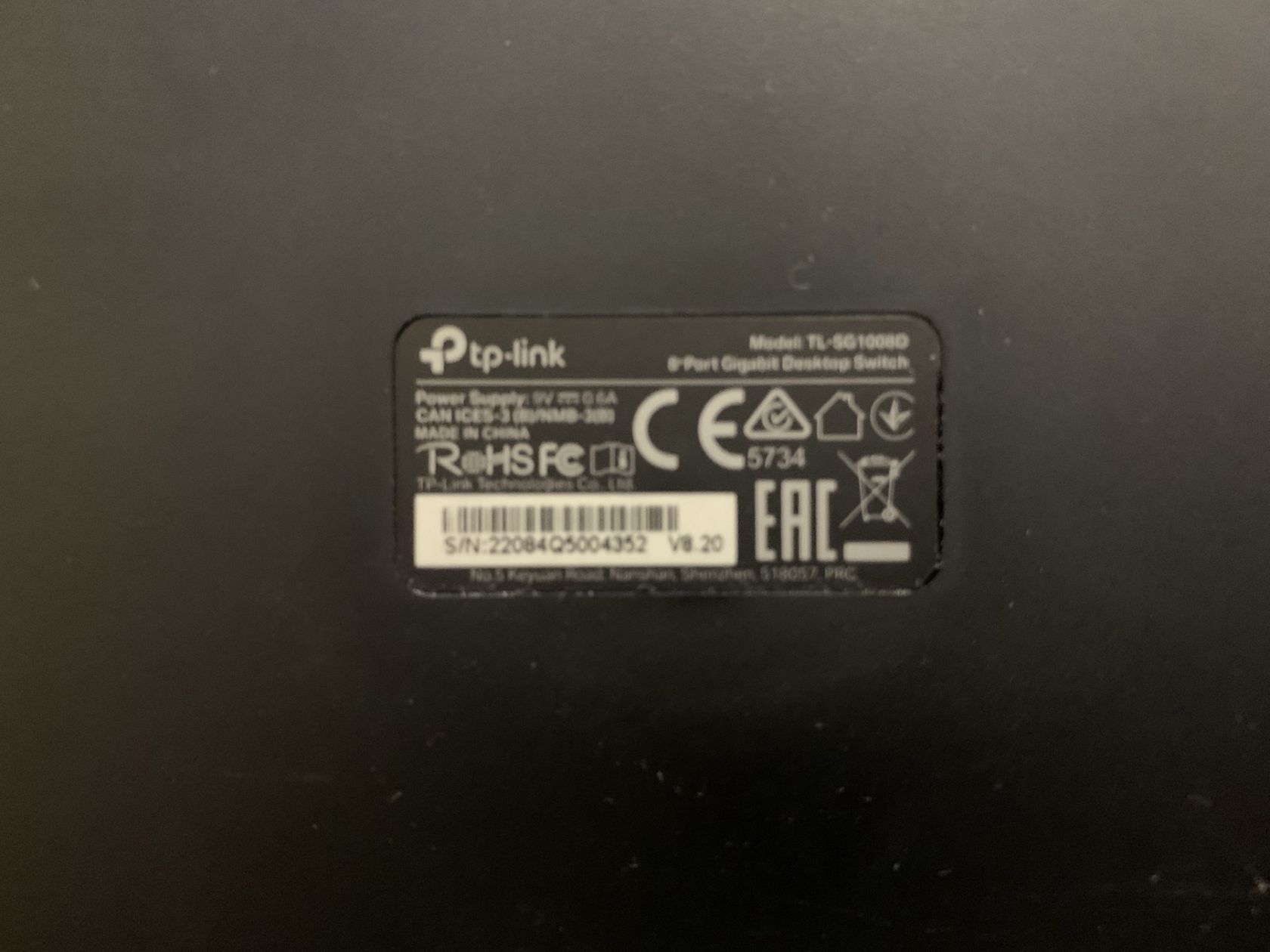 Комутатор TP-LINK TL-SG1008D 8*1Гбіт/с - фото фото фото 4
