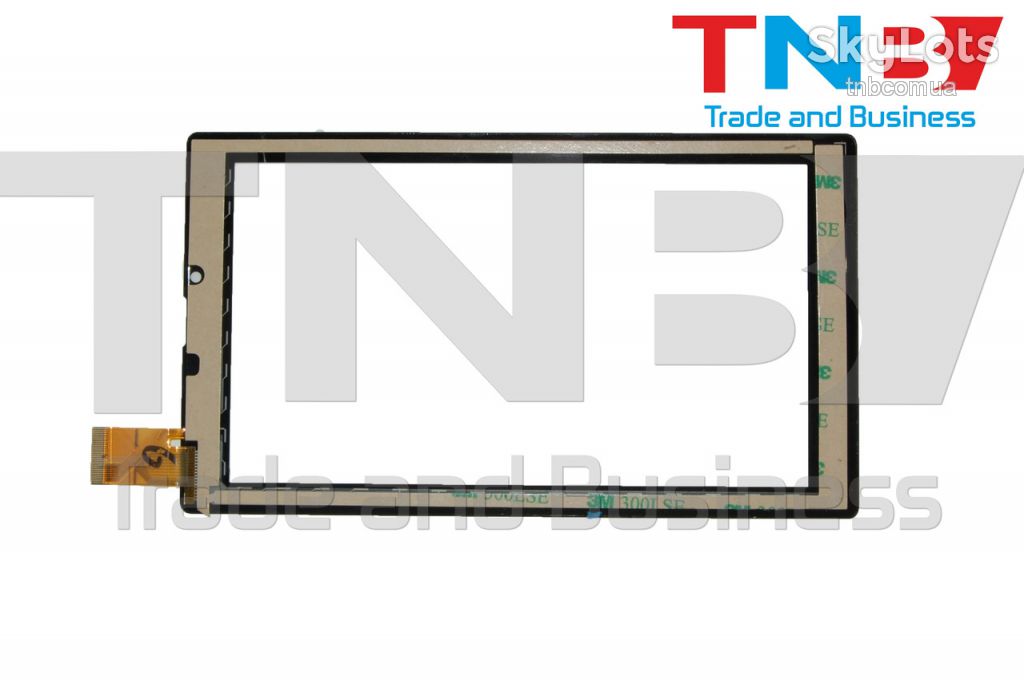 Сенсор 182x103mm 30pin HK070PG3328B-V01 Черный Тип1 - фото фото фото 1