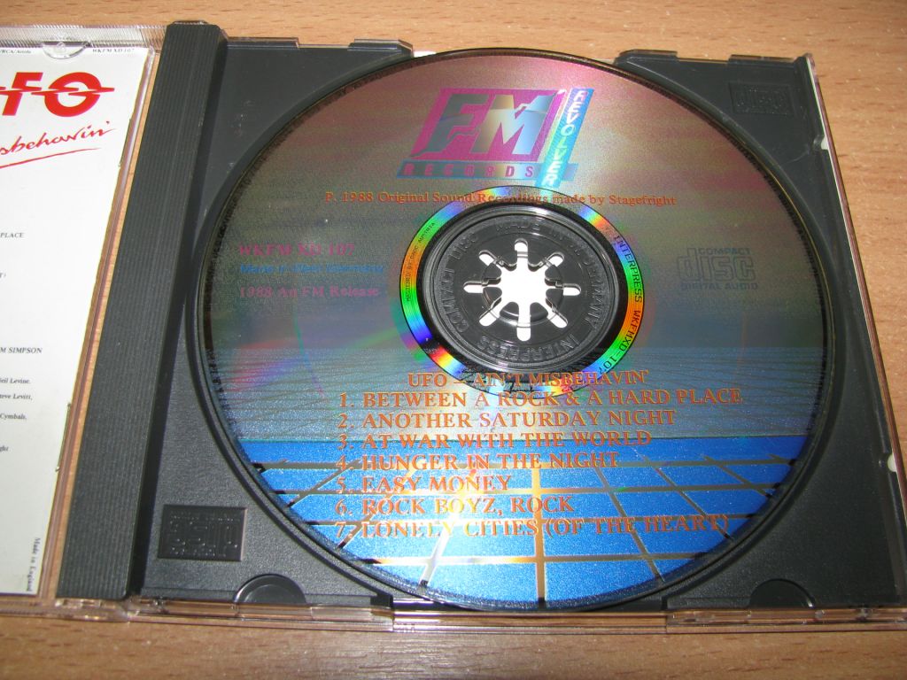 UFO - Ain't Misbehavin'  (1988 FM  1st press,W.Germany) - фото фото фото 2