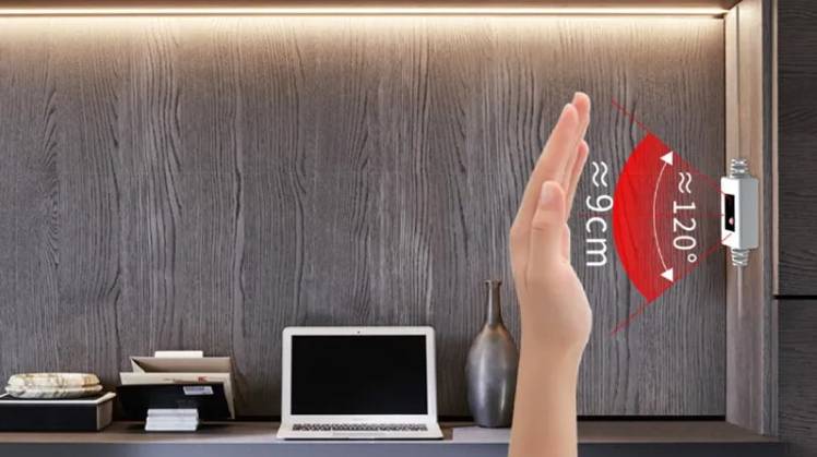 USB LED-стрічка з бездротовим датчиком Юсб світильник із самоклейною стрічкою 2 м білий - фото фото фото 4