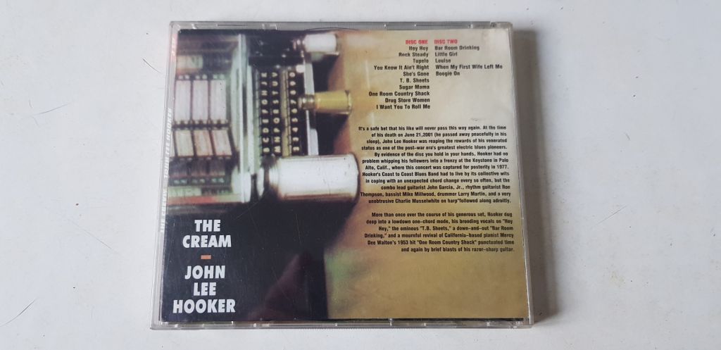 John Lee Hooker The Cream 2CD - фото фото фото 1