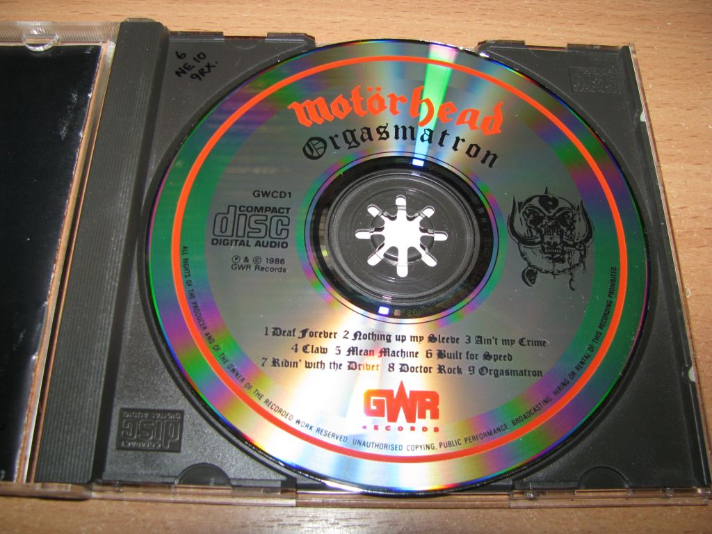 MOTORHEAD - Orgasmatron  (1986 GWR 1st press,W.Germany) - фото фото фото 2
