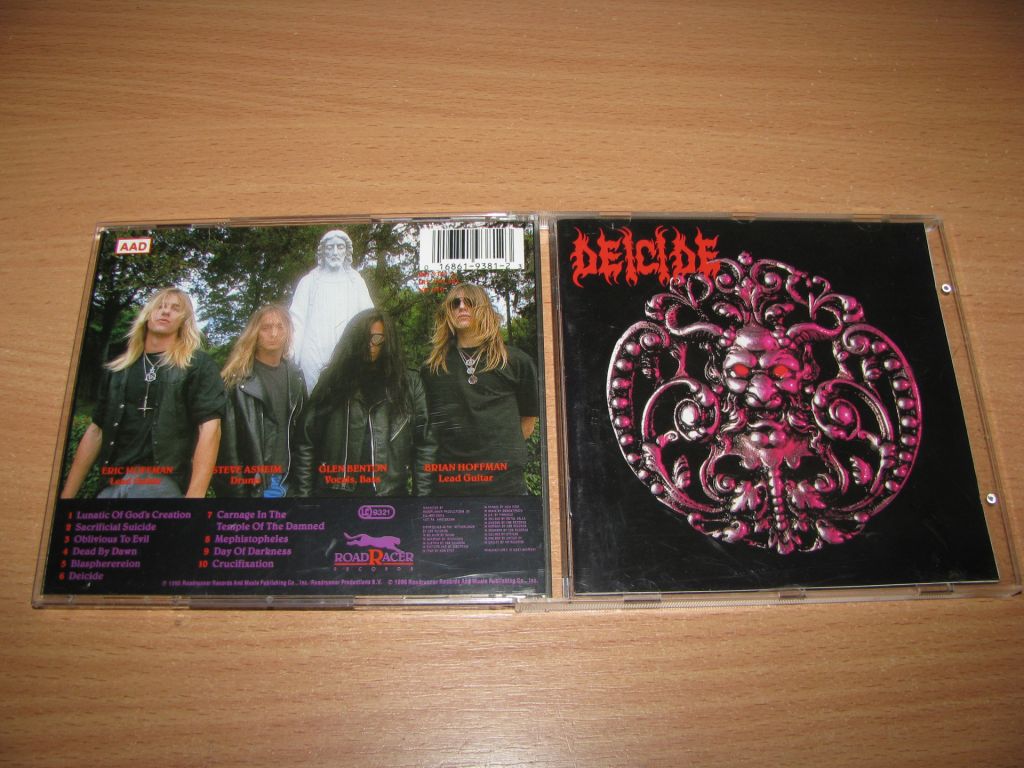 DEICIDE - Deicide S/T     (1990 Roadracer Germany) - фото фото фото 0