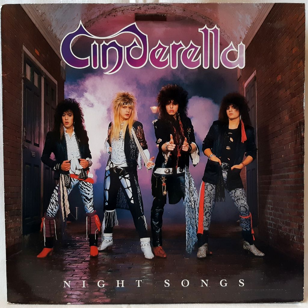 Cinderella - Night Songs - 1986.  (LP). 12. Vinyl. Пластинка. Holland - фото фото фото 0