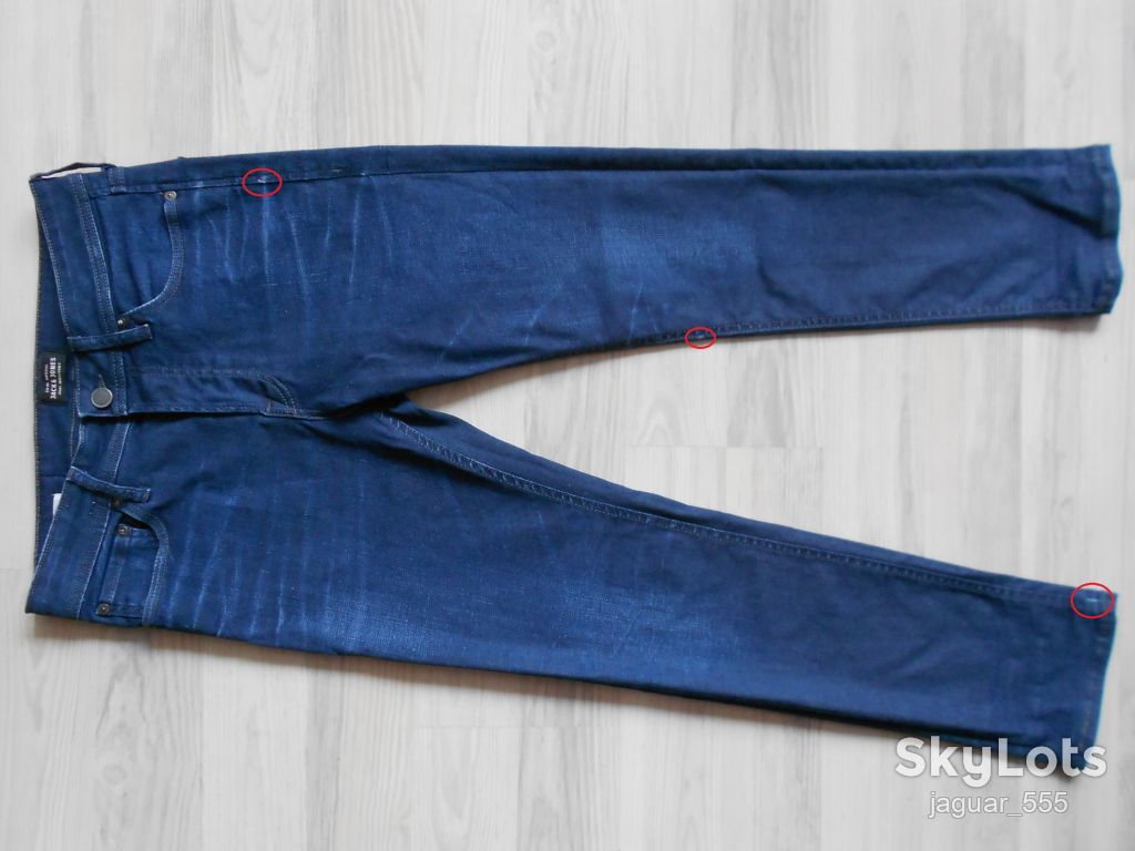 Стильные молодежные джинсы JACK &amp; JONES   (SLIM FIT), W30/L30   (СУПЕР ЦЕНА !!!) - фото фото фото 3