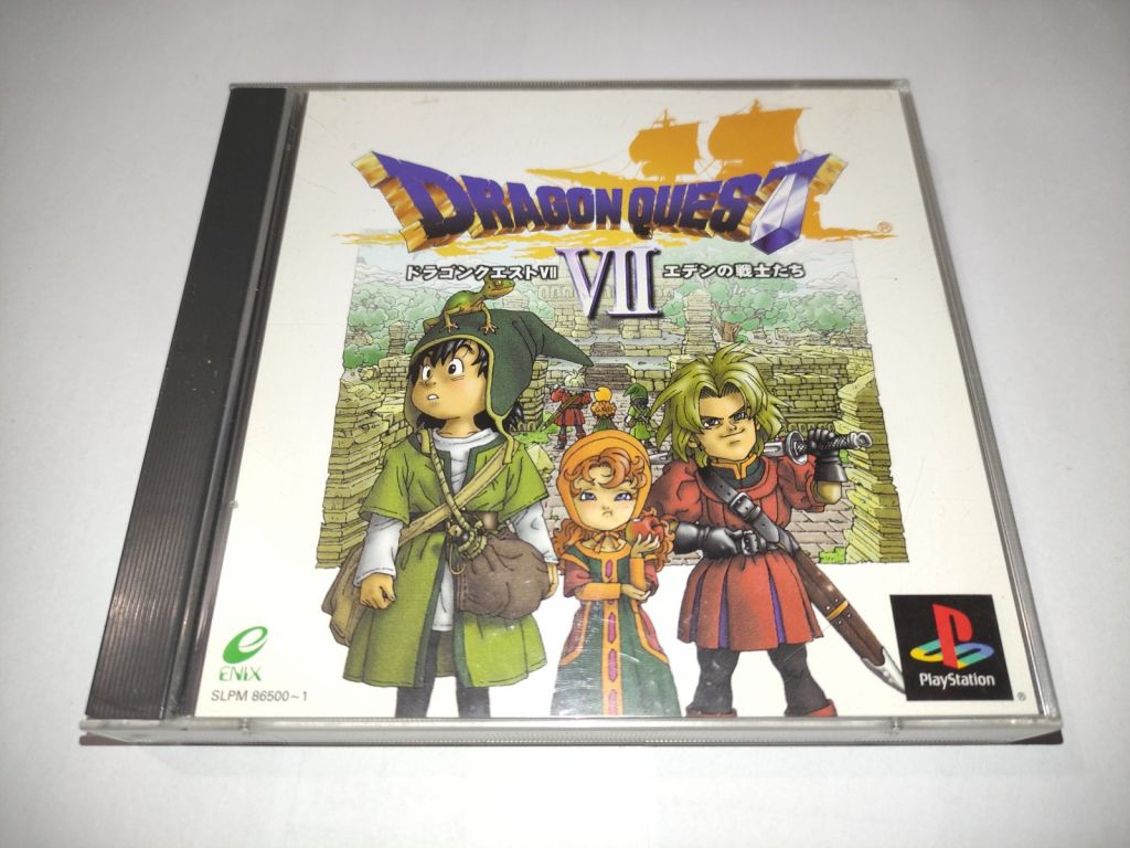 Dragon Quest VII PS1 Playstation Японія  (без інструкції) - фото фото фото 0