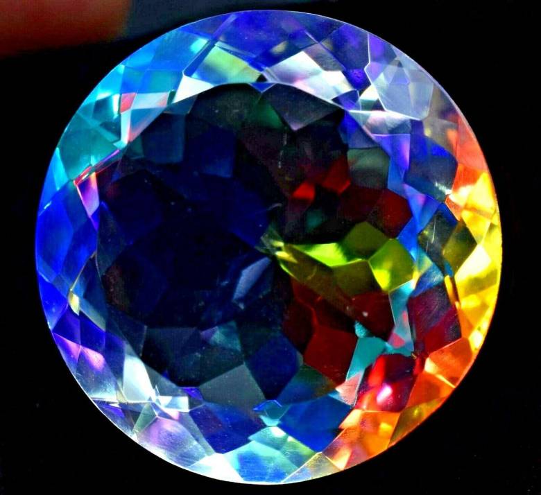 Радужный кварц  41.20 Ct - фото фото фото 0
