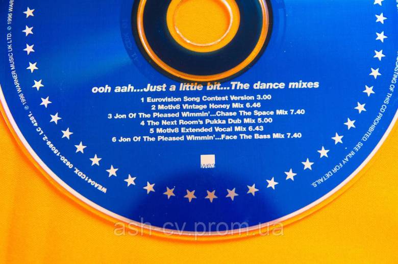 Музичний диск CD. GINA - Ooh Aah - фото фото фото 2