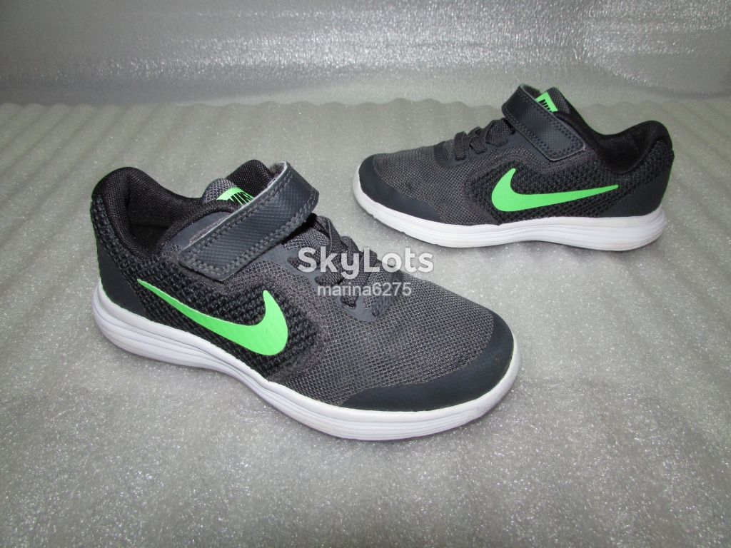NIKE~ REVOLUTION 3 ~ЛЁГКИЕ КРОССОВКИ ВЬЕТНАМ ОРИГИНАЛ р 30 / 19,5 см - фото фото фото 4