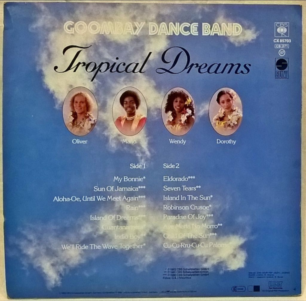 Goombay Dance Band - Tropical Dreams - 1982.  (LP). 12. Vinyl. Пластинка. Yugoslavia - фото фото фото 1