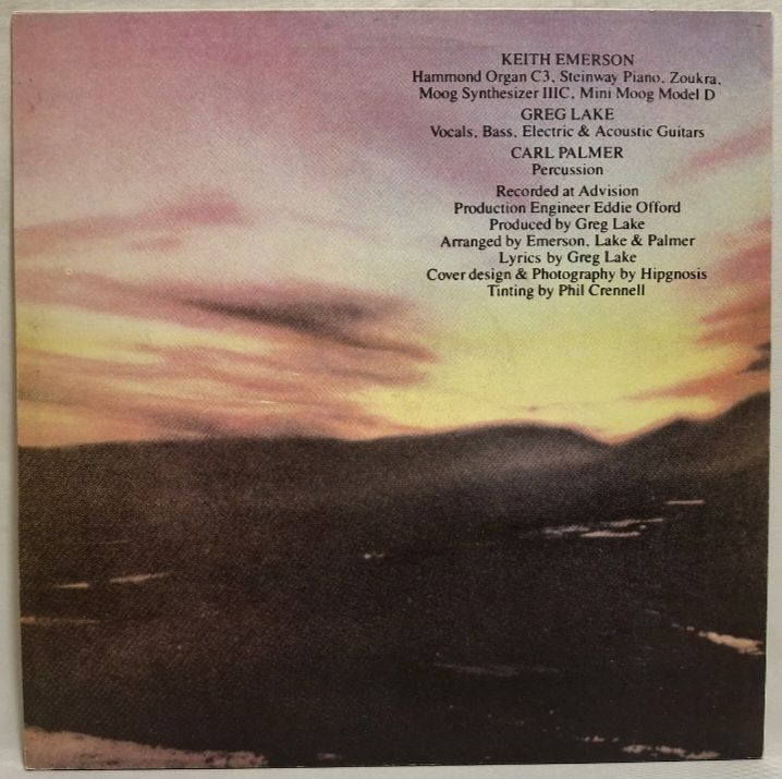 Emerson, Lake &amp; Palmer - Trilogy - 1972.  (LP). 12. Vinyl. Пластинка. Rare. - фото фото фото 1