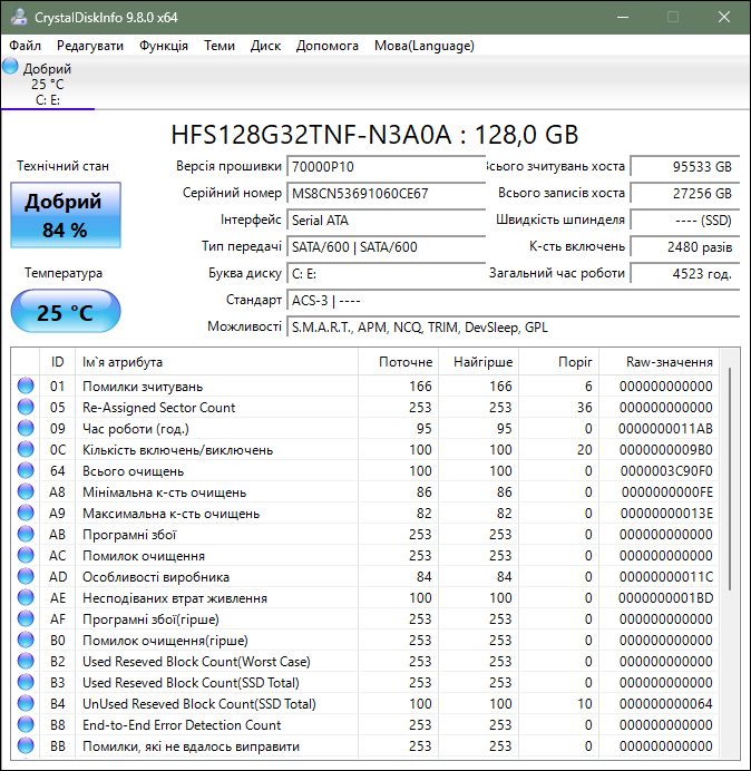 SSD диск 2.5 SATA 128GB SK Hynix - фото фото фото 1