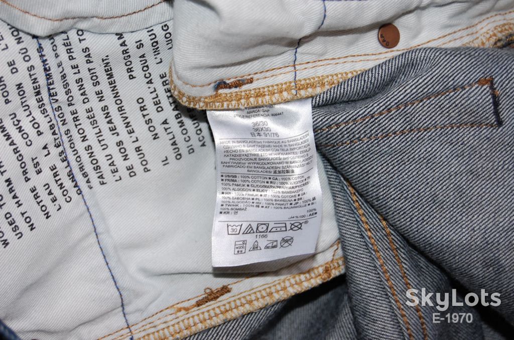 Джинсы GAP DENIM р. W38 L32 original BANGLADESH - фото фото фото 6