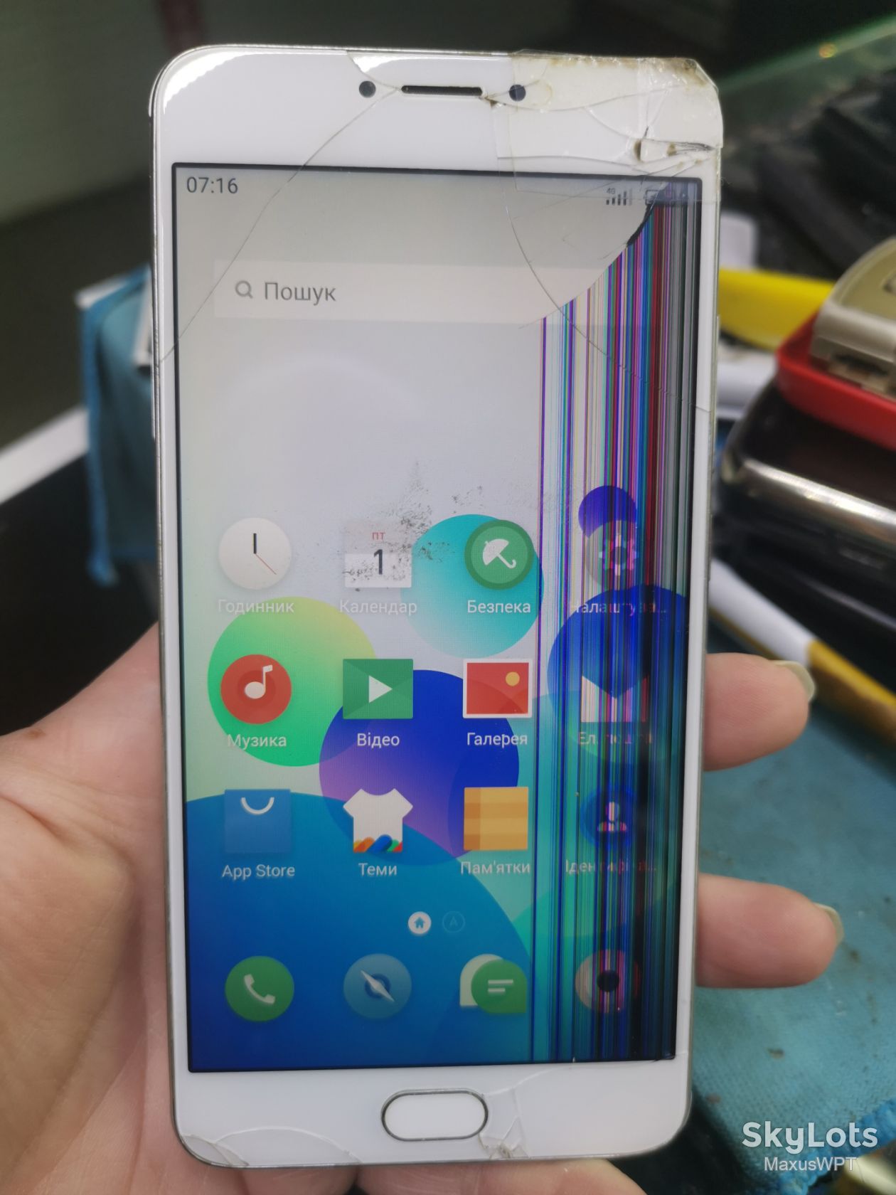 #2261 sklad Meizu M3 Note silver - фото фото фото 0