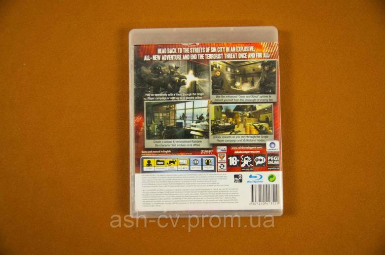 Диски для Playstation 3 - Tom Clancy&amp;#039;s Rainbow Six Vegas 2 - фото фото фото 4