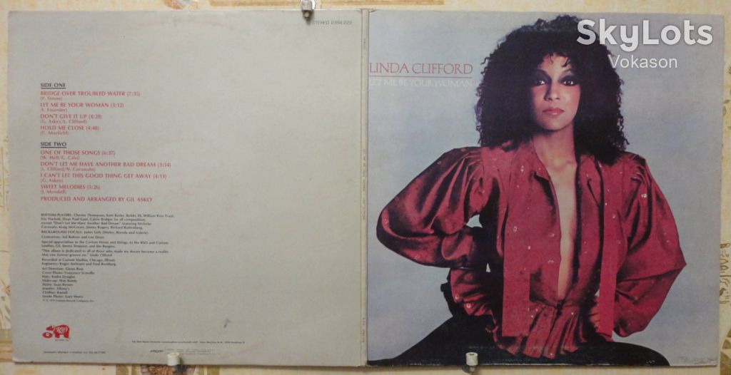 Linda Clifford - Let Me Be Your Woman  NM-/EX - фото фото фото 1
