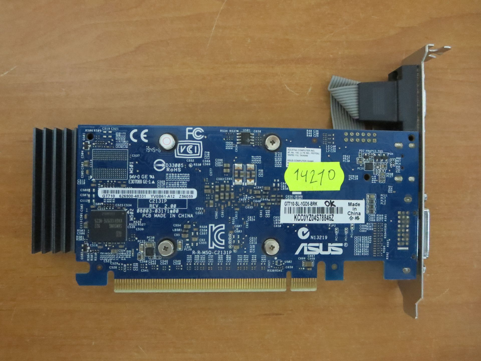 Видeокарта Asus GT710 1Gb - фото фото фото 2