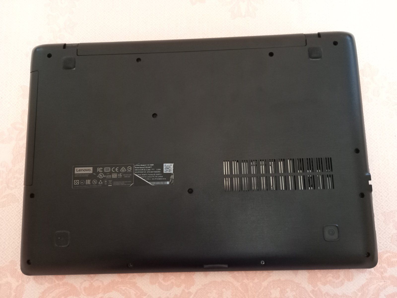Ноутбук Lenovo ideapad 110-15ibr - фото фото фото 1