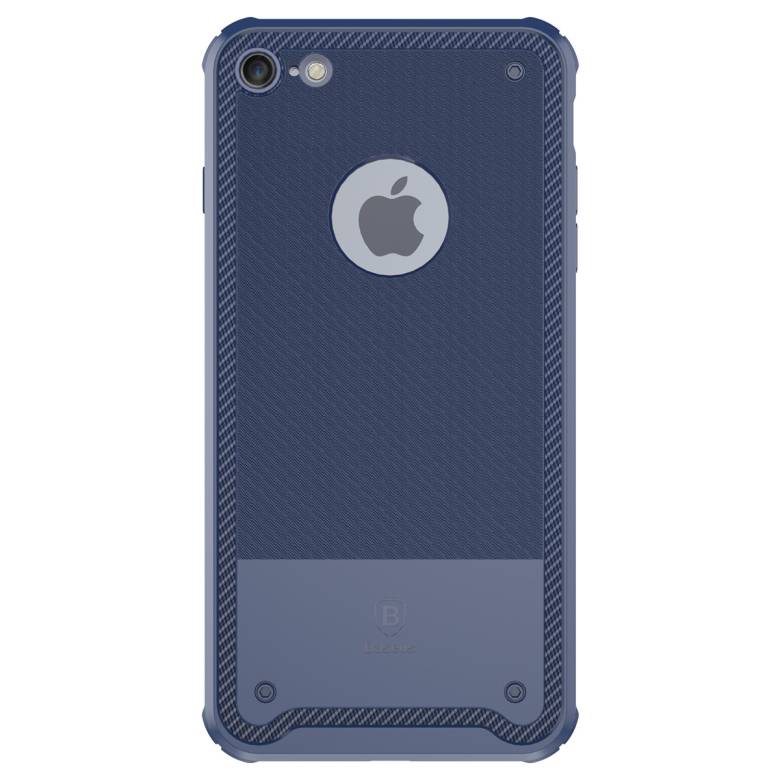 Чехол Baseus для iPhone 8/7 Shield Dark Blue (ARAPIPH7-TS15) - фото фото фото 0