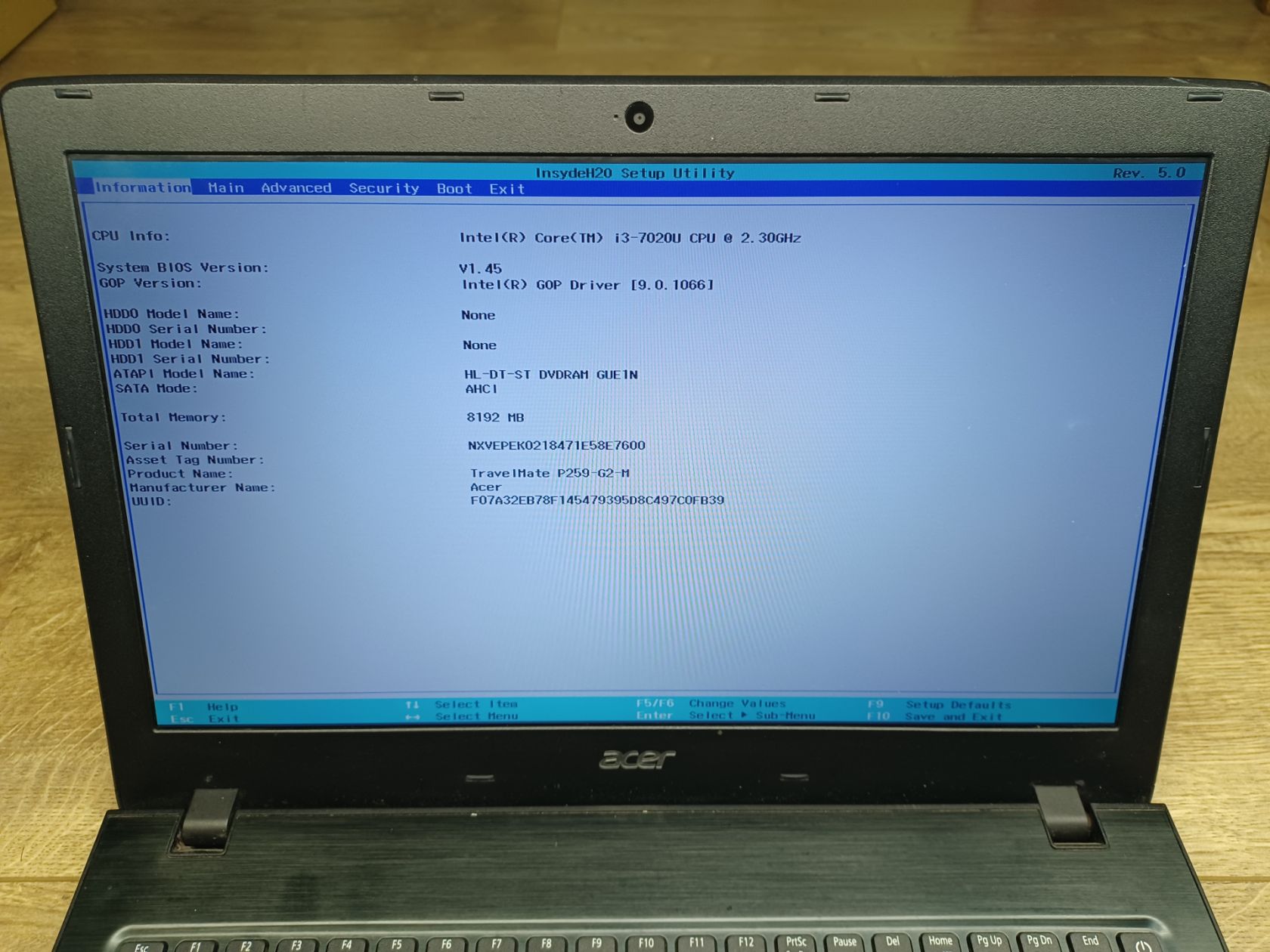 Ноутбук Acer TMP 259-G2-M некомплектний №26_6 - фото фото фото 3