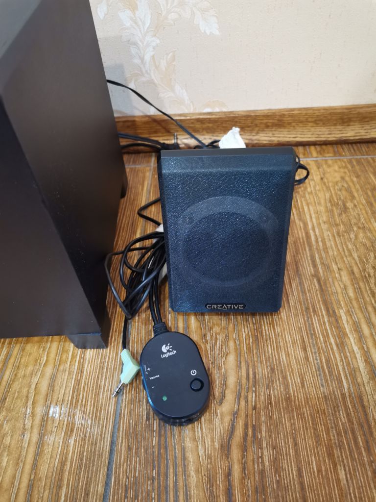 Акустическая система 2.1 Logitech X-210 колонки Creative - фото фото фото 1