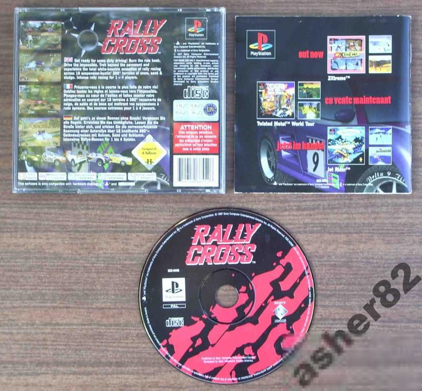 Игра на PS1 "Rally Cross"       (PAL) - фото фото фото 1
