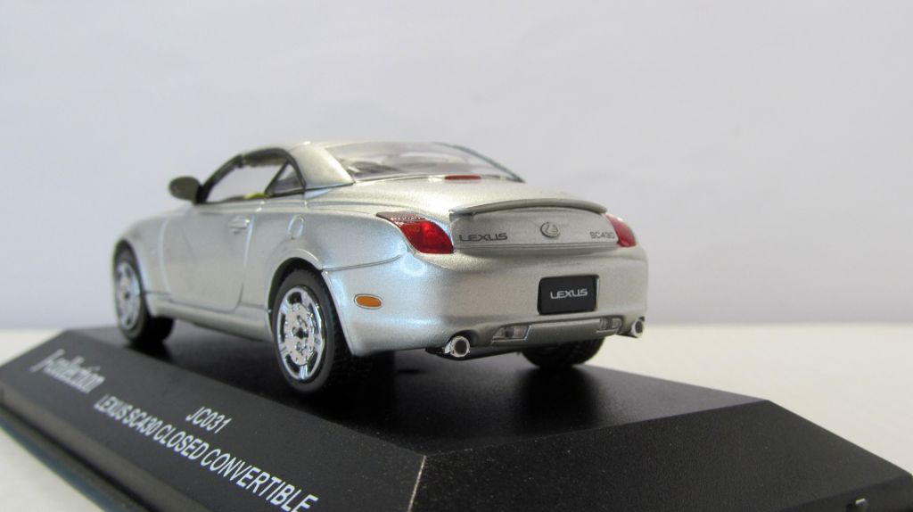 Lexus SC350 Closed Convertible, J-Collection. 1:43 коробка и бокс . Лексус SC350 - фото фото фото 1