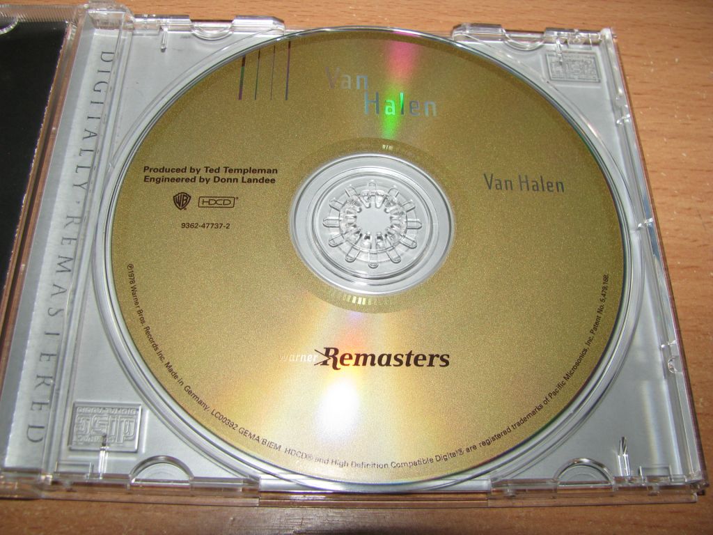 VAN HALEN - Van Halen  (2000 Warner Bros, HDCD,Germany) - фото фото фото 2