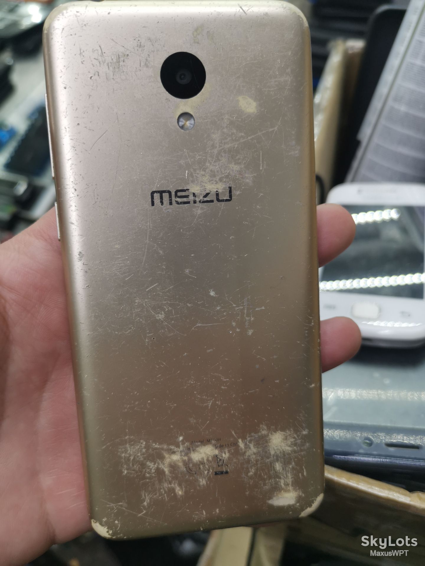 #1806 sklad Meizu M8c gold - фото фото фото 1