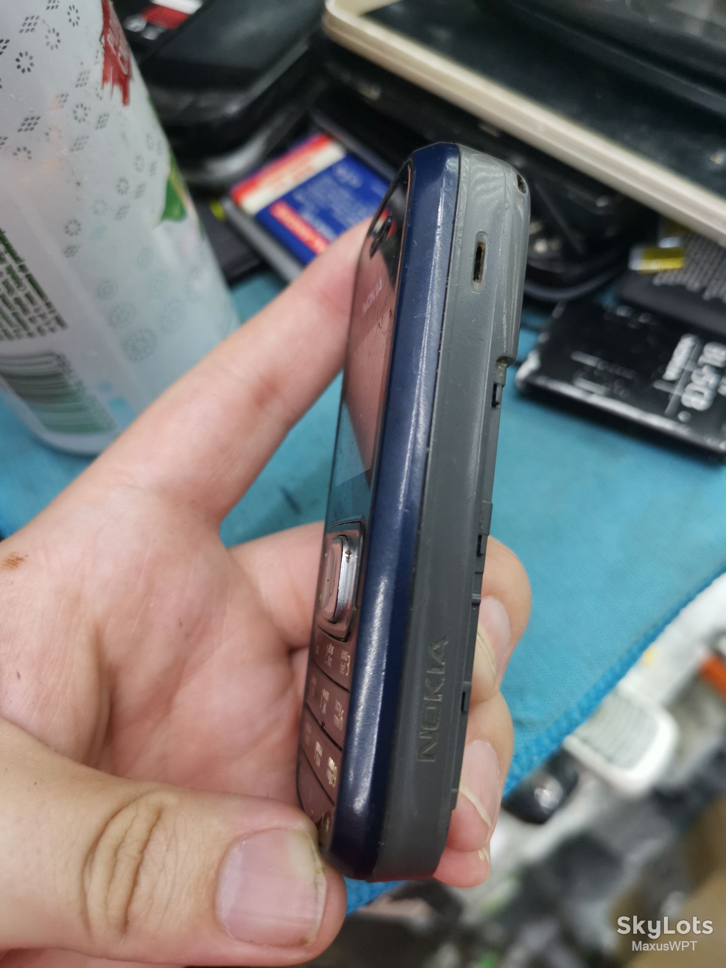 #733 Sklad Nokia 1209 blue buzzer x - фото фото фото 2