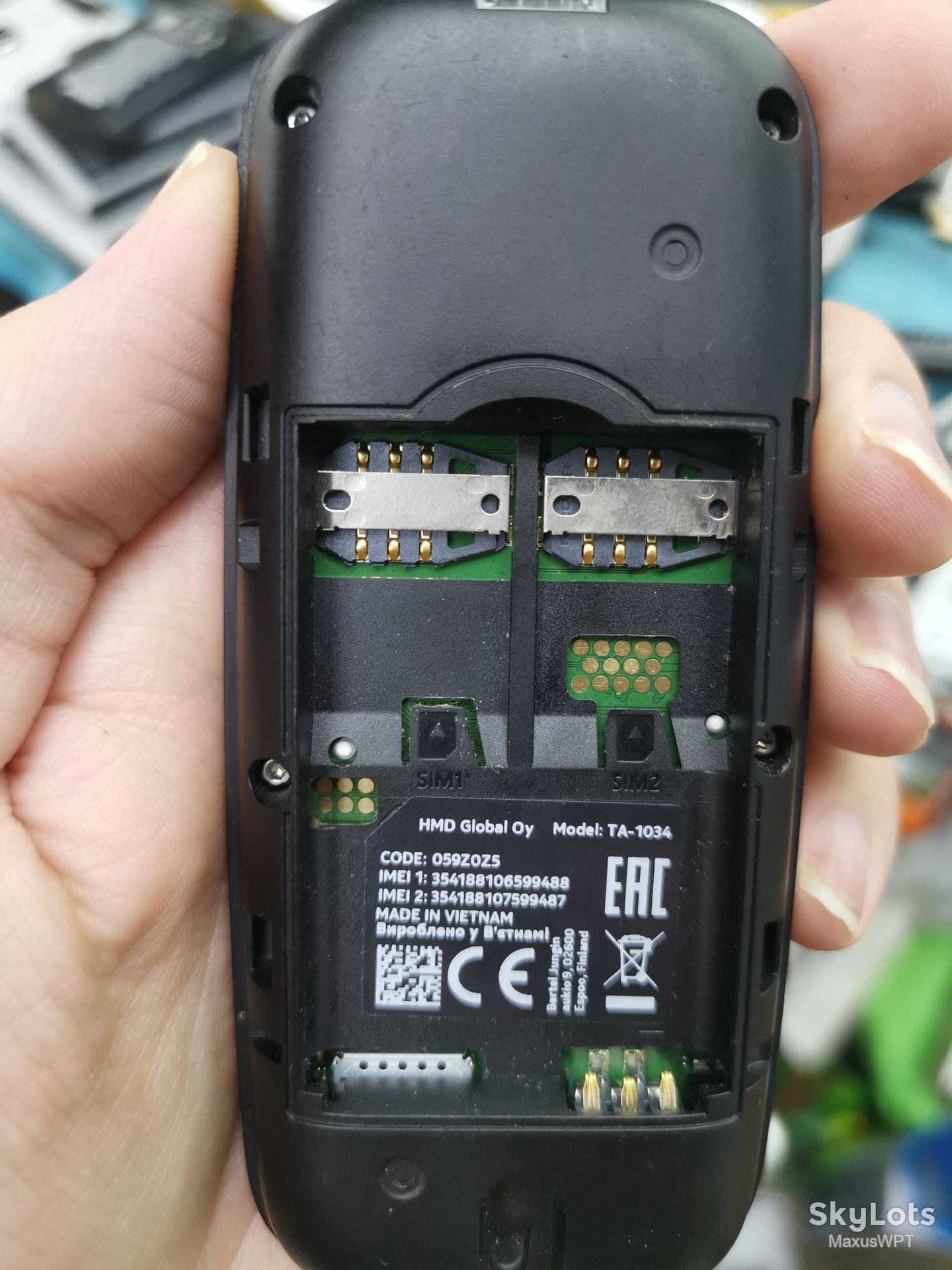Shop Nokia 105 TA 1034 TA-1034 Black 1 - фото фото фото 6