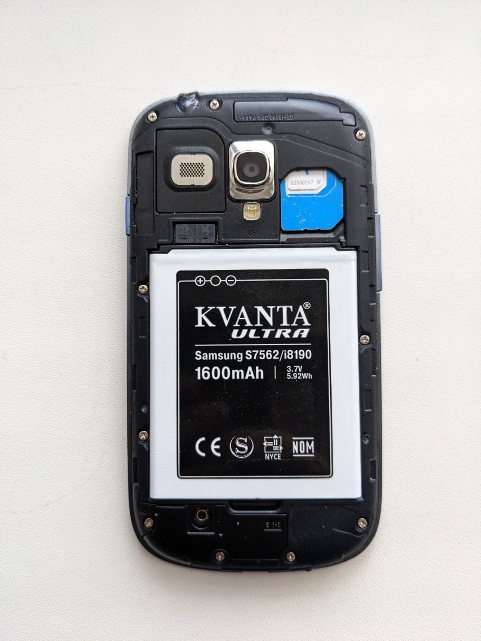 Смартфон Samsung Galaxy S III mini  (GT-I8190) blue бу - фото фото фото 5
